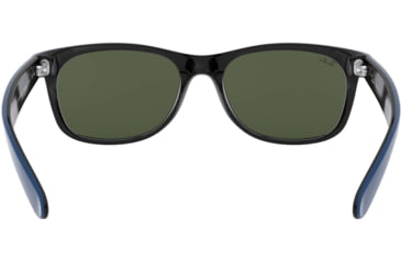 Image of Ray-Ban RB2132 New Wayfarer Sunglasses, Green Lenses, 646331-55