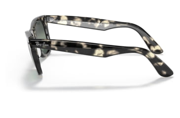 Image of Ray-Ban RB2140 Original Wayfarer Sunglasses, Grey Havana Frame, Silver/Blue Chromance Lens, Polarized, 50, RB2140-1333G6-50