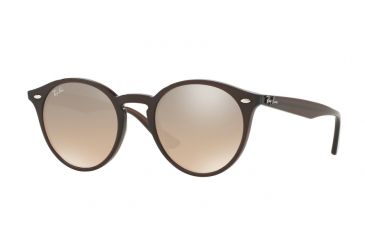 Image of Ray-Ban RB2180 Sunglasses 62313D-51 - Opal Brown Frame, Brown Mirror Silver Gradient Lenses