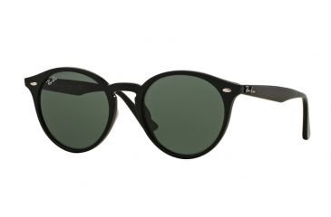 Image of Ray-Ban RB2180F Progressive Prescription Sunglasses RB2180F-601-71-49 - Lens Diameter 49 mm, Frame Color Black