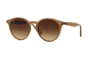 Image of Ray-Ban RB2180F Progressive Prescription Sunglasses RB2180F-616613-49 - Lens Diameter 49 mm, Frame Color Turtledove