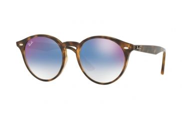 Image of Ray-Ban RB2180F Progressive Prescription Sunglasses RB2180F-710-X0-49 - Lens Diameter 49 mm, Frame Color Havana