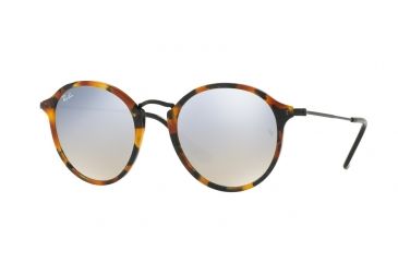 Image of Ray-Ban RB2447 Single Vision Prescription Sunglasses RB2447-11579U-52 - Lens Diameter 52 mm, Frame Color Spotted Black Havana