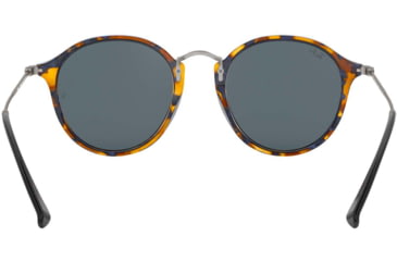Image of Ray-Ban RB2447 Sunglasses 1158R5-49 - Spotted Blue Havana Frame, Grey Lenses