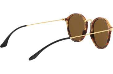 Image of Ray-Ban RB2447 Sunglasses 1160-49 - Spotted Brown Havana Frame, Brown Lenses
