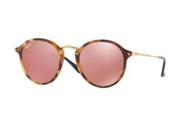 Image of Ray-Ban RB2447 Single Vision Prescription Sunglasses RB2447-1160Z2-49 - Lens Diameter 49 mm, Frame Color Havana Brown