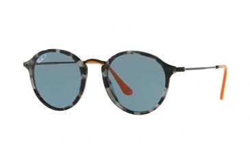 Image of Ray-Ban RB2447 Single Vision Prescription Sunglasses, 49mm, Grey Havana, RB2447-124652-49-SV