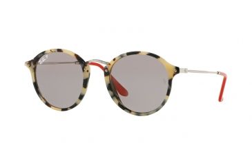 Image of Ray-Ban RB2447 Single Vision Prescription Sunglasses, 49mm, Beige Havana, RB2447-1247P2-49-SV
