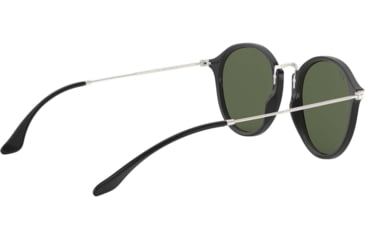 Image of Ray-Ban RB2447 Sunglasses 901-49 - Black Frame, Green Lenses