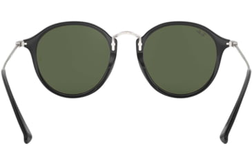 Image of Ray-Ban RB2447 Sunglasses 901-49 - Black Frame, Green Lenses