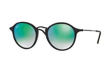 Image of Ray-Ban RB2447 Single Vision Prescription Sunglasses RB2447-901-4J-52 - Lens Diameter 52 mm, Frame Color Shiny Black