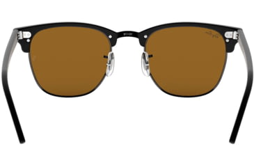 Image of Ray-Ban RB3016 Clubmaster Sunglasses, Brown Lenses, RB3016 W3389-49