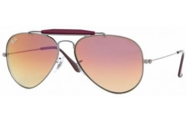 Image of Ray-Ban RB3407 Progressive Sunglasses - Gunmetal Frame / 55 mm Prescription Lenses, 004-70-5514