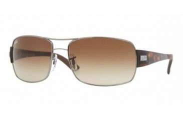 Image of Ray Ban RB3426 #004/13 - Gunmetal Frame, Brown Gradient Lenses