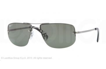 Image of Ray-Ban RB3497 Progressive Prescription Sunglasses RB3497-004-9A-59 - Lens Diameter 59 mm, Lens Diameter 59 mm, Frame Color Gunmetal