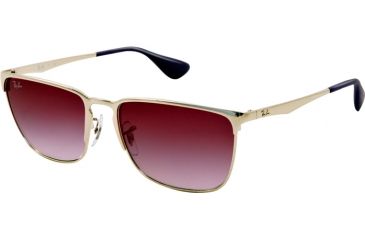 Image of Ray-Ban RB3508 Single Vision Prescription Sunglasses RB3508-003-8H-56 - Lens Diameter 56 mm, Lens Diameter 56 mm, Frame Color Silver