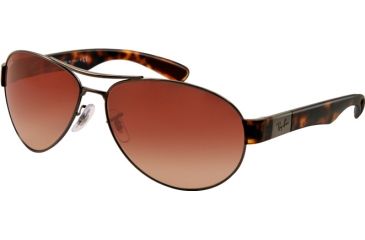 Image of Ray-Ban RB3509 Single Vision Prescription Sunglasses RB3509-004-13-63 - Lens Diameter 63 mm, Lens Diameter 63 mm, Frame Color Gunmetal