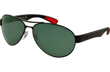 Image of Ray-Ban RB3509 Single Vision Prescription Sunglasses RB3509-006-71-63 - Lens Diameter 63 mm, Lens Diameter 63 mm, Frame Color Matte Black