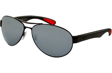 Image of Ray-Ban RB3509 Single Vision Prescription Sunglasses RB3509-006-82-63 - Lens Diameter 63 mm, Lens Diameter 63 mm, Frame Color Matte Black