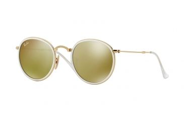 Image of Ray-Ban RB3517 Sunglasses 001/93-51 - Gold Frame, Brown Mirror Gold Lenses