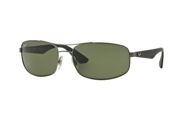 Image of Ray-Ban RB3527 Progressive Prescription Sunglasses RB3527-029-9A-61 - Lens Diameter 61 mm, Frame Color Matte Gunmetal