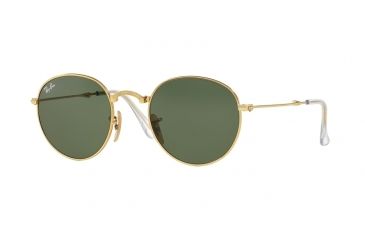 Image of Ray-Ban RB3532 Single Vision Prescription Sunglasses RB3532-001-47 - Lens Diameter 47 mm, Frame Color Gold