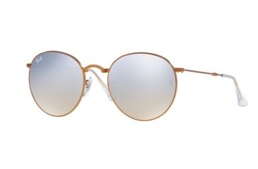 Image of Ray-Ban RB3532 Single Vision Prescription Sunglasses RB3532-198-9U-47 - Lens Diameter 47 mm, Frame Color Shiny Bronze