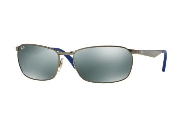 Image of Ray-Ban RB3534 Single Vision Prescription Sunglasses RB3534-029-40-59 - Lens Diameter 59 mm, Frame Color Matte Gunmetal