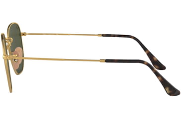 Image of Ray-Ban RB3548N Sunglasses 001-48 - Gold Frame, Green Lenses