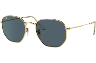Image of Ray-Ban RB3548N Sunglasses 001/R5-51 - , Blue Lenses