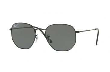 Image of Ray-Ban RB3548N Sunglasses 002/58-51 - Black Frame, Polar Green Lenses