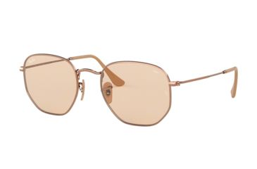 Image of Ray-Ban RB3548N Sunglasses 9131S0-51 - Copper Frame, Evolve Light Brown Lenses