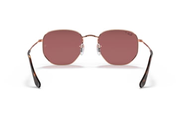 Image of Ray-Ban RB3548N Sunglasses, Polarized Purple Lenses, Rose Gold, 51, RB3548N-9202AF-51