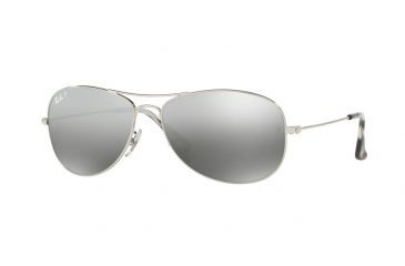 Image of Ray-Ban RB3562 Bifocal Prescription Sunglasses RB3562-003-5J-59 - Lens Diameter 59 mm, Frame Color Shiny Silver