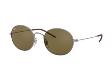 Image of Ray-Ban RB3594 Prescription Sunglasses, 53mm, Gunmetal, RB3594-901573-53-SV