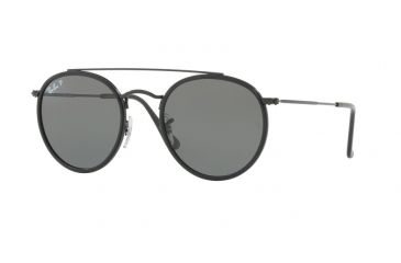 Image of Ray-Ban RB3647N Bifocal Prescription Sunglasses RB3647N-002-58-51 - Lens Diameter 51 mm, Frame Color Black