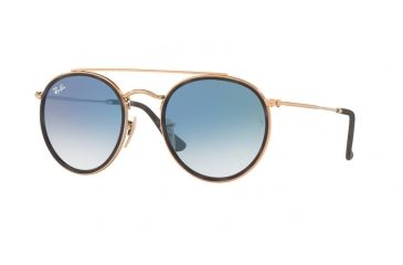 Image of Ray-Ban RB3647N Bifocal Prescription Sunglasses RB3647N-90473F-51 - Lens Diameter 51 mm, Frame Color Shiny Copper