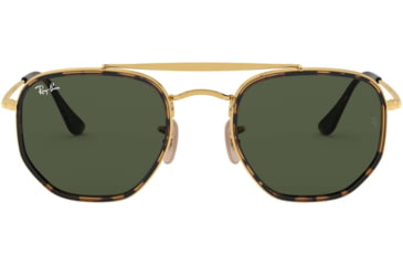 Image of Ray-Ban RB3648M The Marshal II Sunglasses, Green Lenses, 001-52