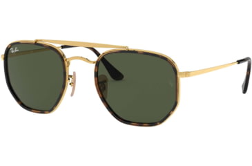 Image of Ray-Ban RB3648M The Marshal II Sunglasses, Green Lenses, 001-52