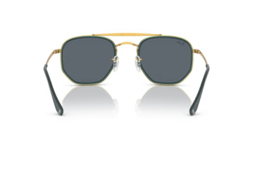 Image of Ray-Ban RB3648M The Marshal II Sunglasses, Legend Gold Frame, Blue Lens, 52, RB3648M-9241R5-52