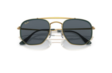 Image of Ray-Ban RB3648M The Marshal II Sunglasses, Legend Gold Frame, Blue Lens, 52, RB3648M-9241R5-52