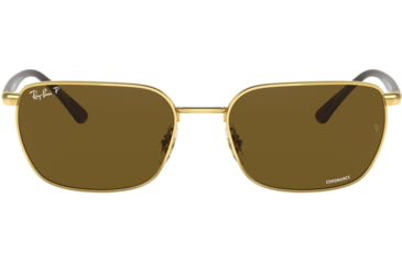 Image of Ray-Ban RB3684CH Sunglasses, Polarized Brown Lenses, Arista, 58, RB3684CH-001-AN-58