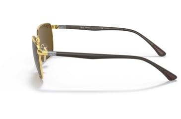 Image of Ray-Ban RB3684CH Sunglasses, Polarized Brown Lenses, Arista, 58, RB3684CH-001-AN-58