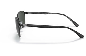Image of Ray-Ban RB3684CH Sunglasses, Polarized Dark Grey Lenses, Black, 58, RB3684CH-002-K8-58