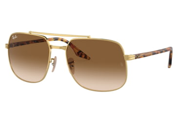 Image of Ray-Ban RB3699 Sunglasses, Arista Frame, Clear Gradient Brown Lens, 56, RB3699-001-51-56
