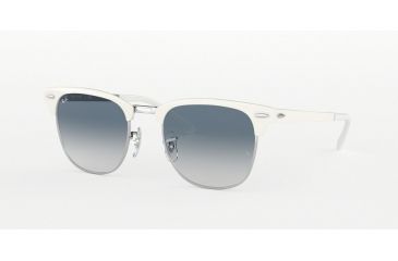 Image of Ray-Ban RB3716 Prescription Sunglasses, 51mm, White, RB3716-90883F-51-SV