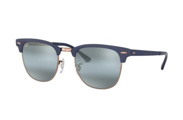 Image of Ray-Ban RB3716 Prescription Sunglasses, 51mm, Dark Blue, RB3716-9160AJ-51-SV