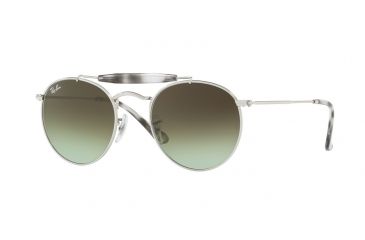 Image of Ray-Ban RB3747 Single Vision Prescription Sunglasses RB3747-003-A6-50 - Lens Diameter 50 mm, Frame Color Silver