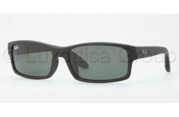 Image of Ray-Ban RB4151F Bifocal Prescription Sunglasses RB4151F-622-71-5917 - Lens Diameter 59 mm, Frame Color Black Rubberize