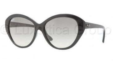 Image of Ray-Ban RB4163 Progressive Prescription Sunglasses RB4163-601-32-5515 - Lens Diameter: 55 mm, Frame Color: Black